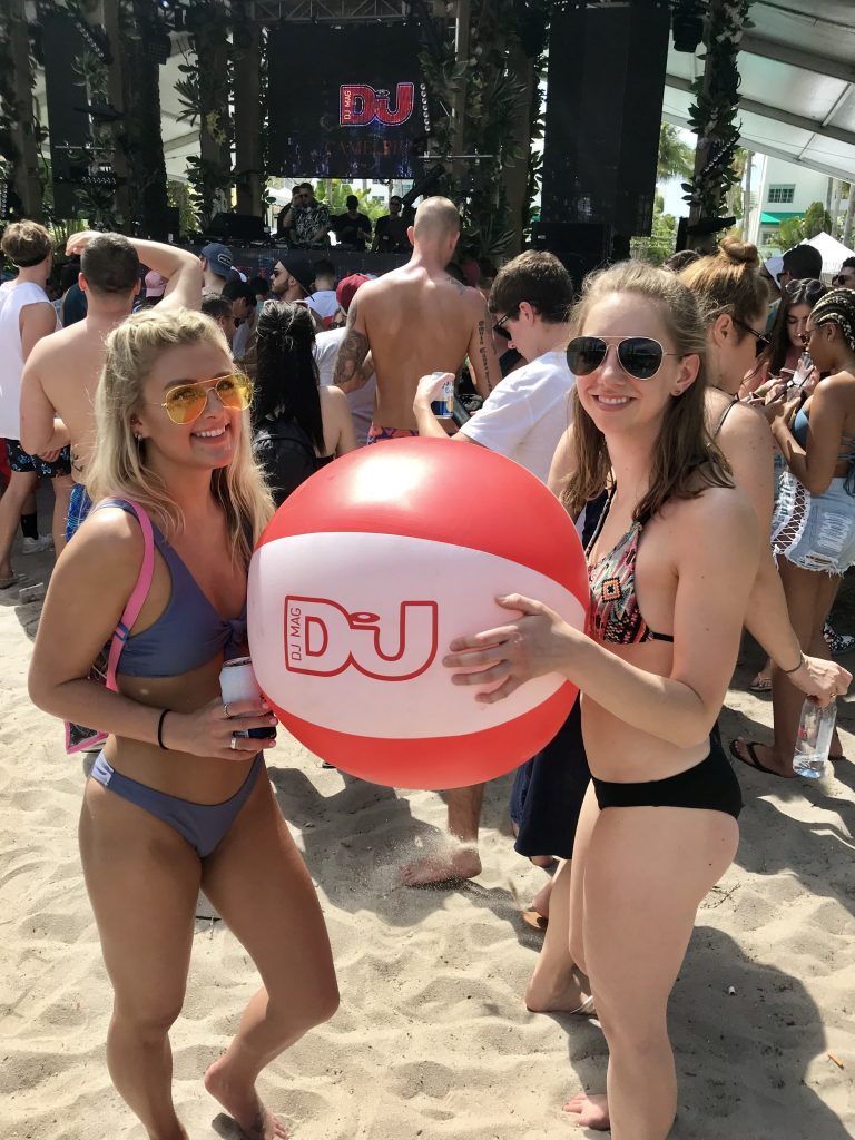 Casey and Claudia at DJ Mag Poolside Sessions