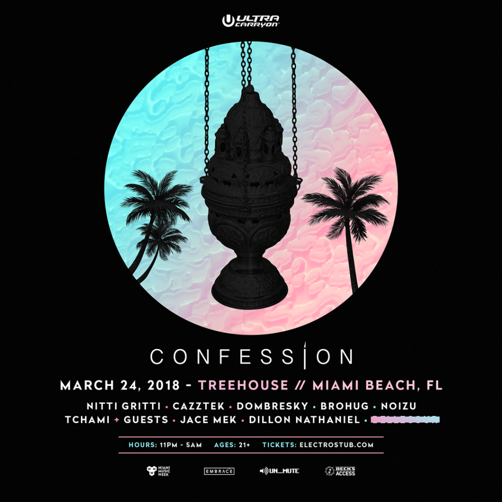 Confession Miami 2018 lineup